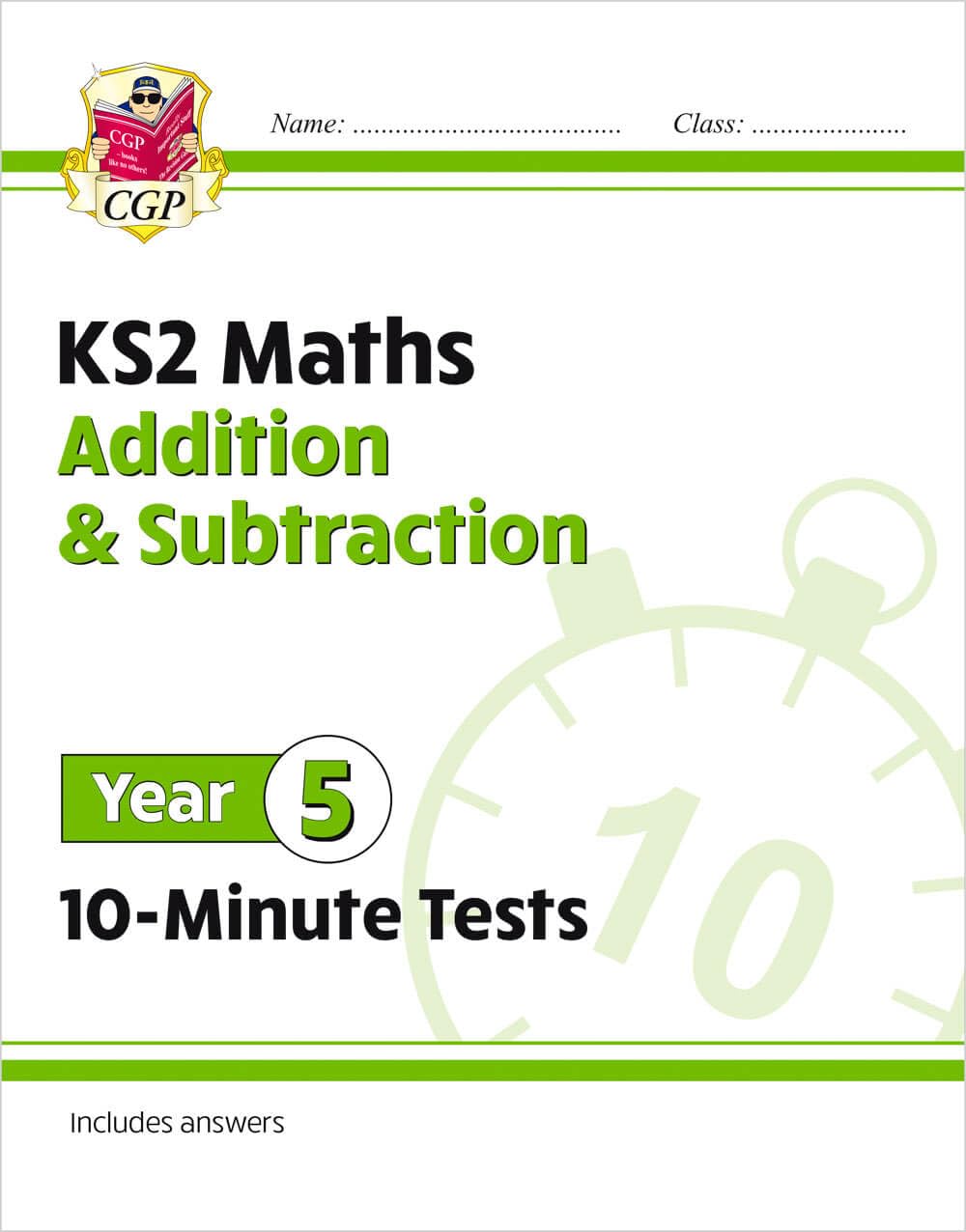 KS2 Year 5 Maths 10-Minute Tests: Addition & Subtraction (CGP Year 5 Maths)
