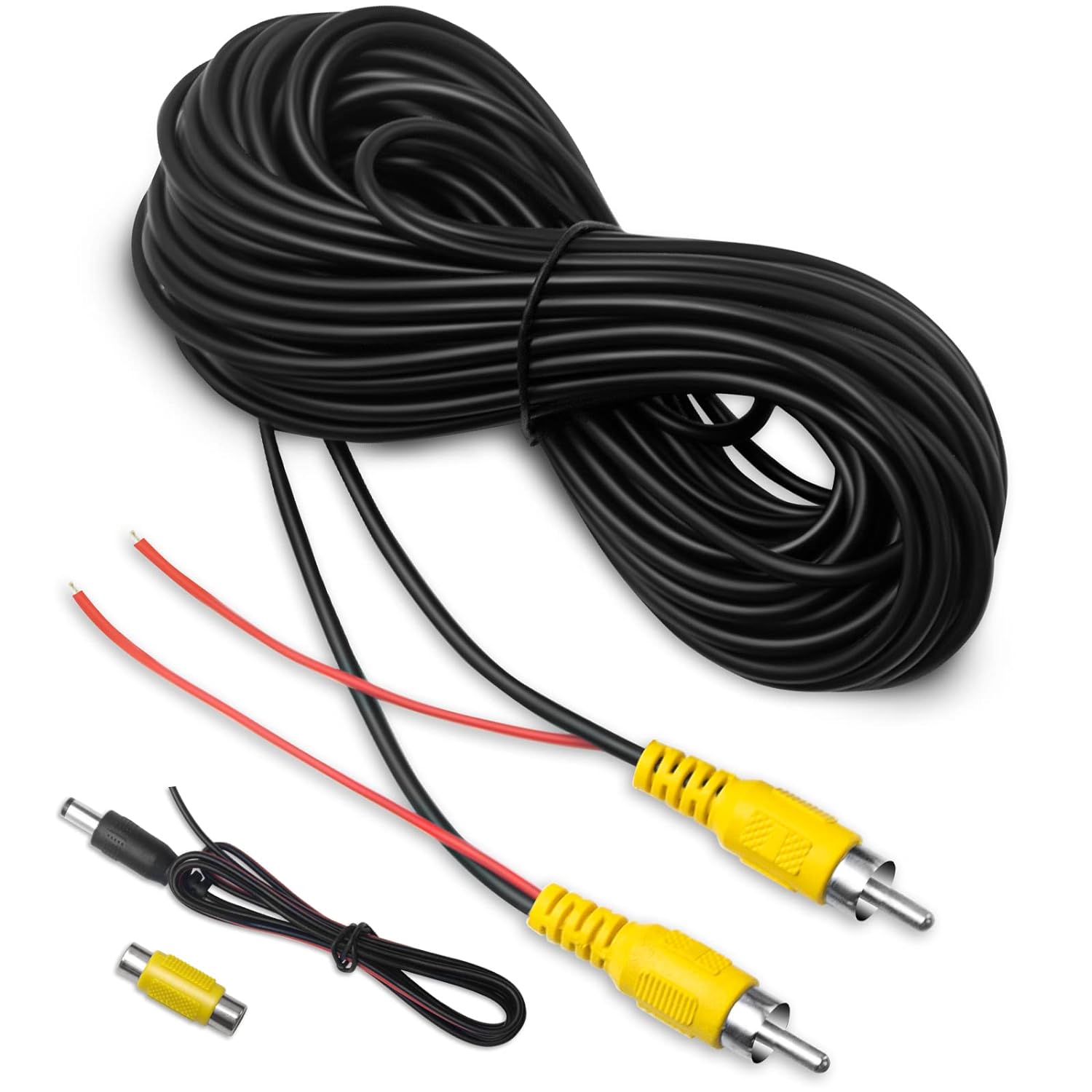 LBW Premium Backup Camera RCA Video Cable, Car Reverse Rear