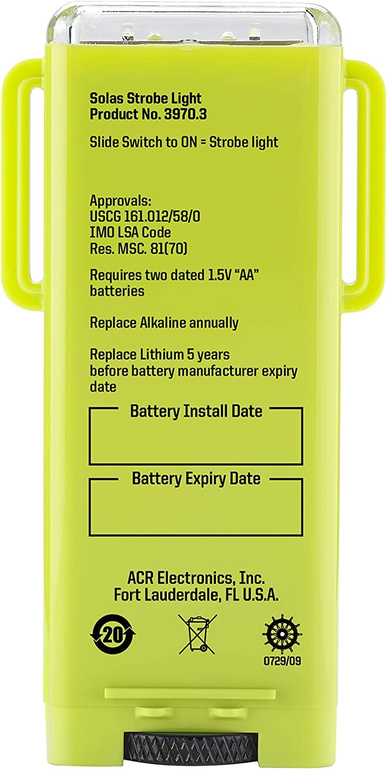 ACR Firefly Pro Waterbug Luce stroboscopica di emergenza