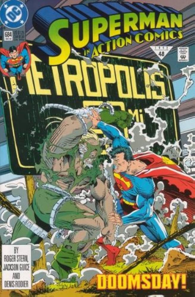 Superman in Action Comics, Number 684 [No., #], Dec 92