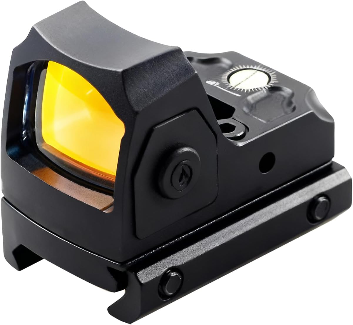 DD01K Red Dot Sight, 1X Mini Reflex Optic, 3 MOA Dot, Waterproof Aluminum Tactical Scope, 20mm Picatinny Rail Mount