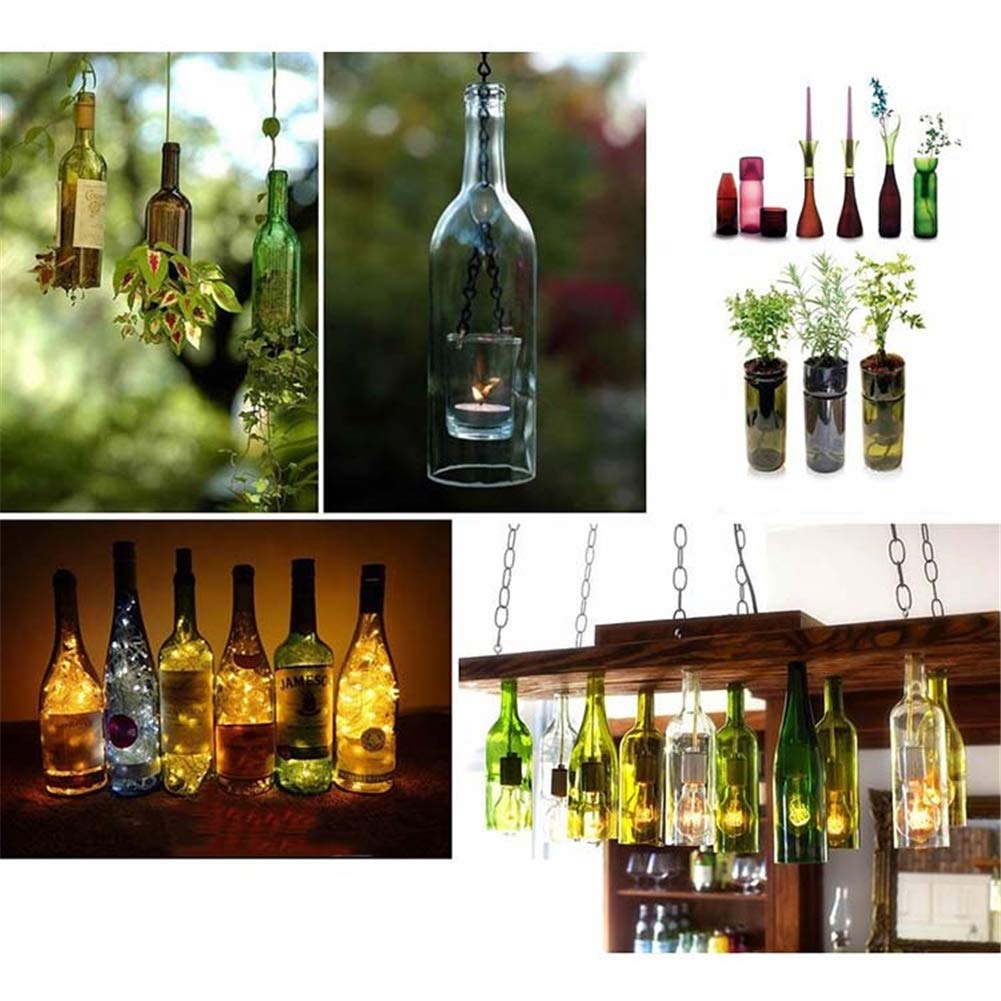 Taglierina Per Bottiglie Di Vetro - Kit Fai Da Te Per Creare Vasetti, Portacandele