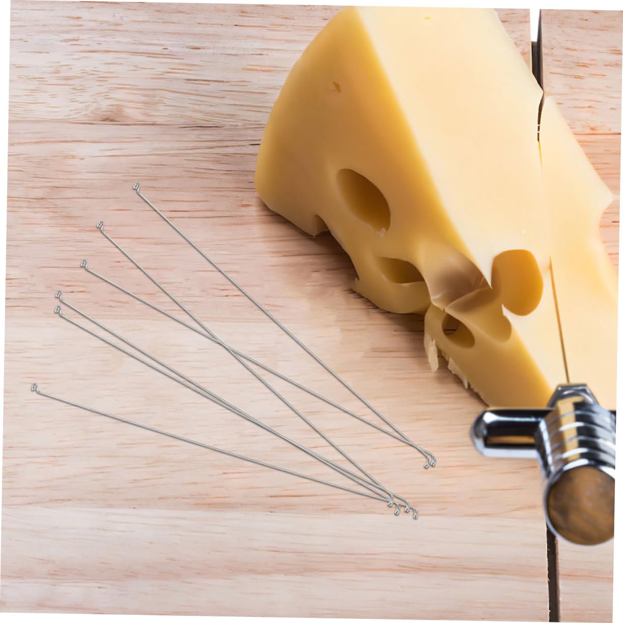 Trancheuse à Fromage Zulay Avec Fil Réglable - Pour Mozzarella, Cheddar, Gouda… Tranches Parfaites à La Maison
