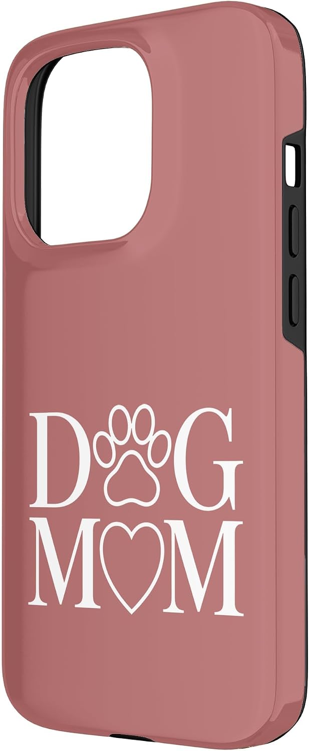 Dog Mom Heart Paw Cute Aesthetic Female Pet Lover Case for iPhone 15 Pro image 2