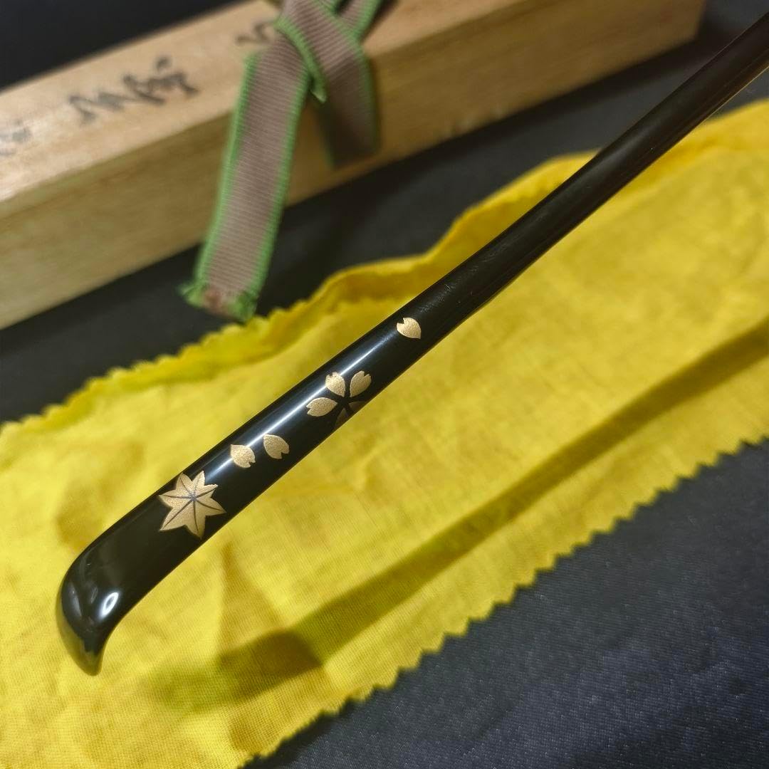 平安 玉堂窯 紅毛写 替茶器 オランダ写 薄茶器 茶道具 共箱 茶入 新