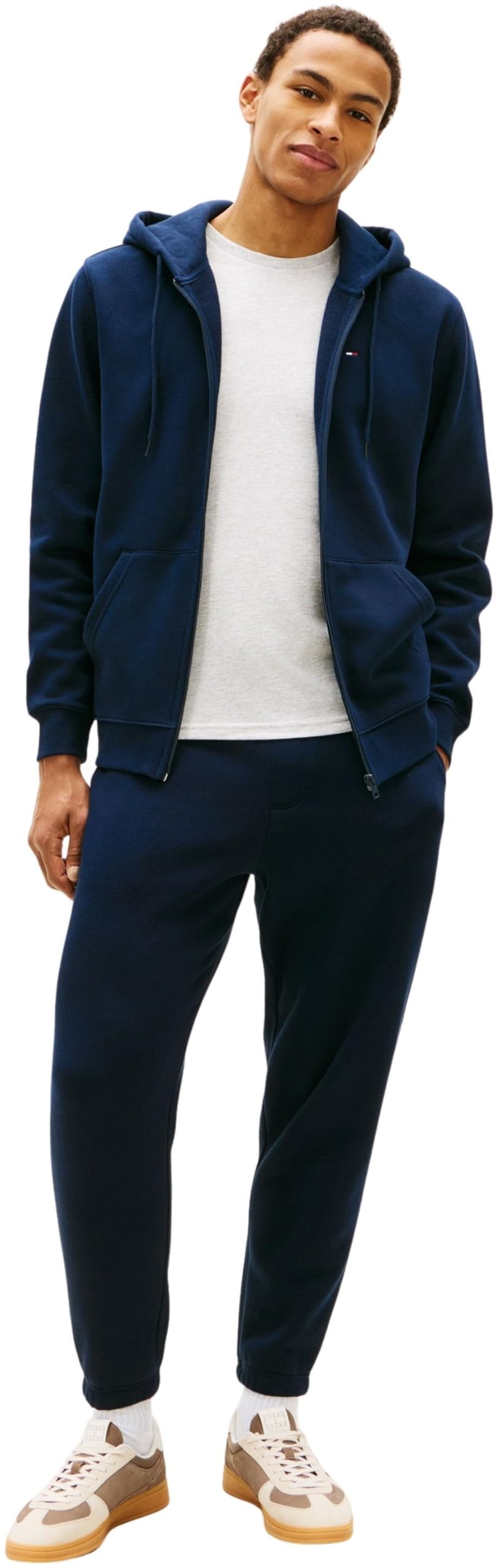 Tommy Jeans Herren Tjm Reg S Flag Tracksuit Dm0dm23281 Trainingsanzug (1er Pack)