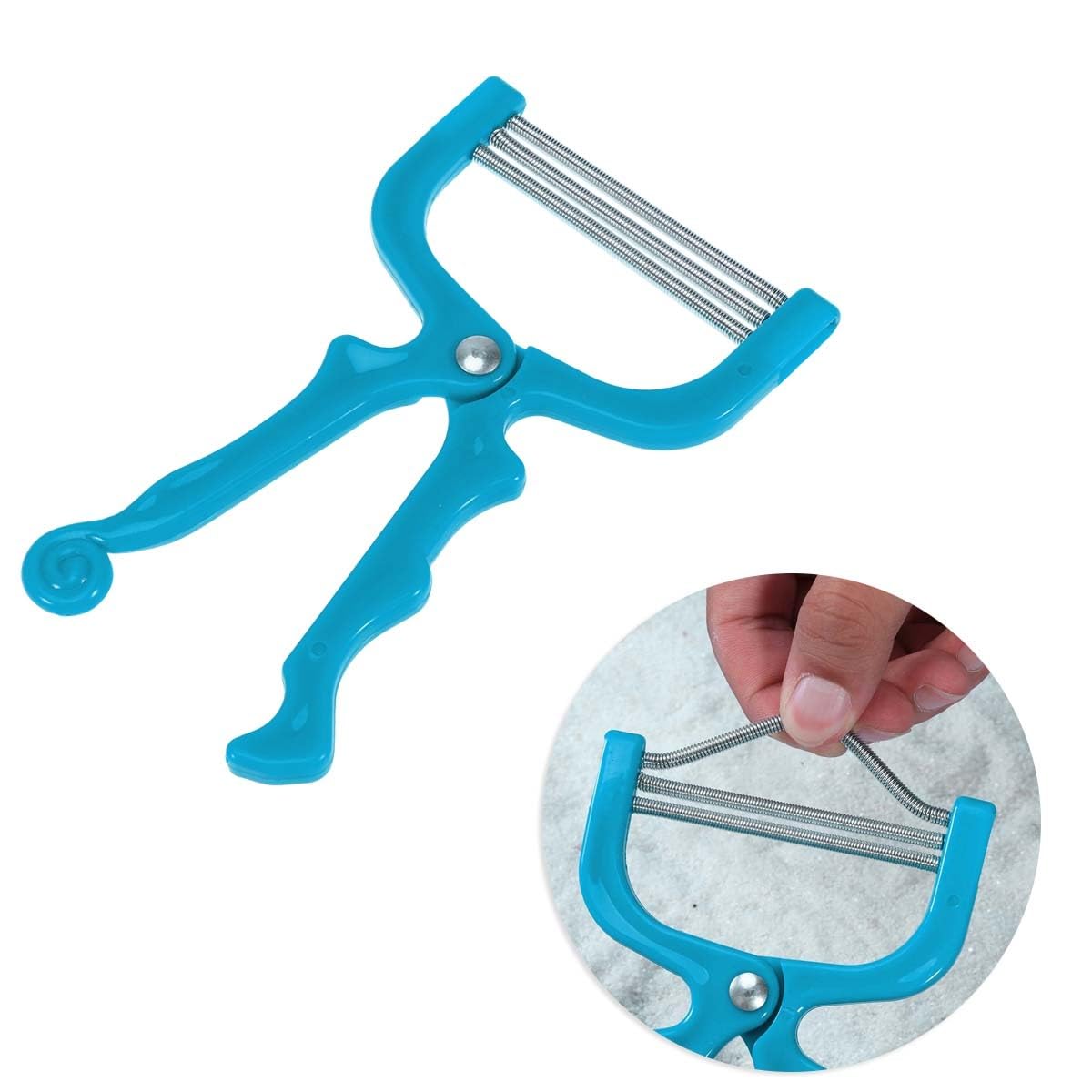 Supvox Depilatore Manuale Depilatore A Molla Per Depilazione Delicata Su Viso E Corpo 15X9X1Cm Per Uso Secco E Bagnato