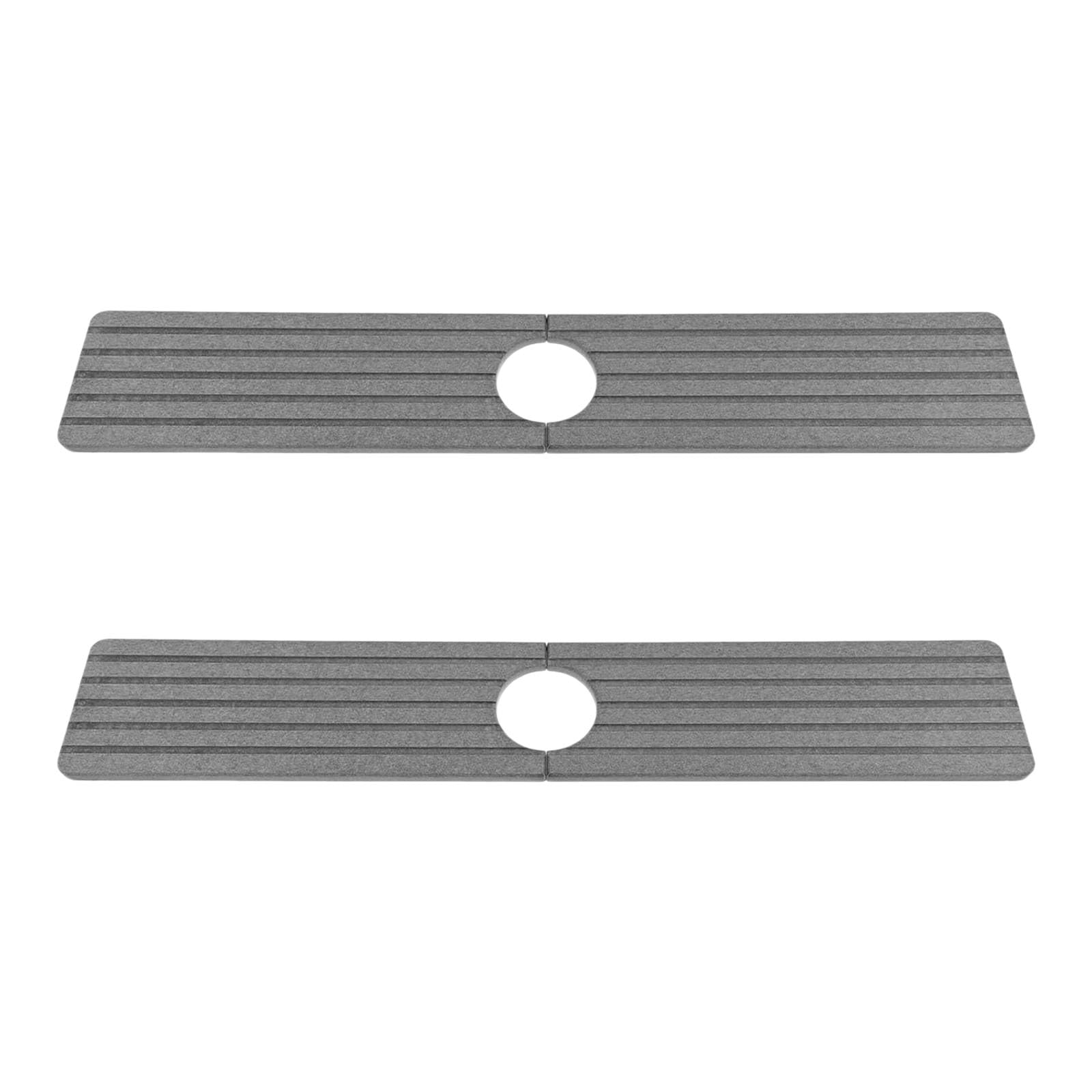 Piceioep Earth Basin Tray with Cleanliness Promoting Function and Stable Base Decorative Sink Liner
