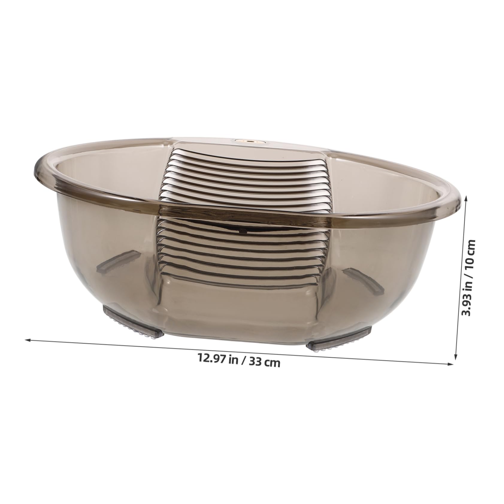 Mikikit Lavatoio con Lavabo Asse per Lavare Vestiti Design Compatto Dormitori Grigio
