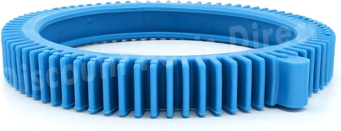 2 Pack 896584000-143 Blue Front Tire Kit with Super Hump - Replacement for Hayward Poolvergnuegen Select Pool Cleaners