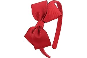 Toddlers 7Rainbows Fashion Cute Red Bow Headband