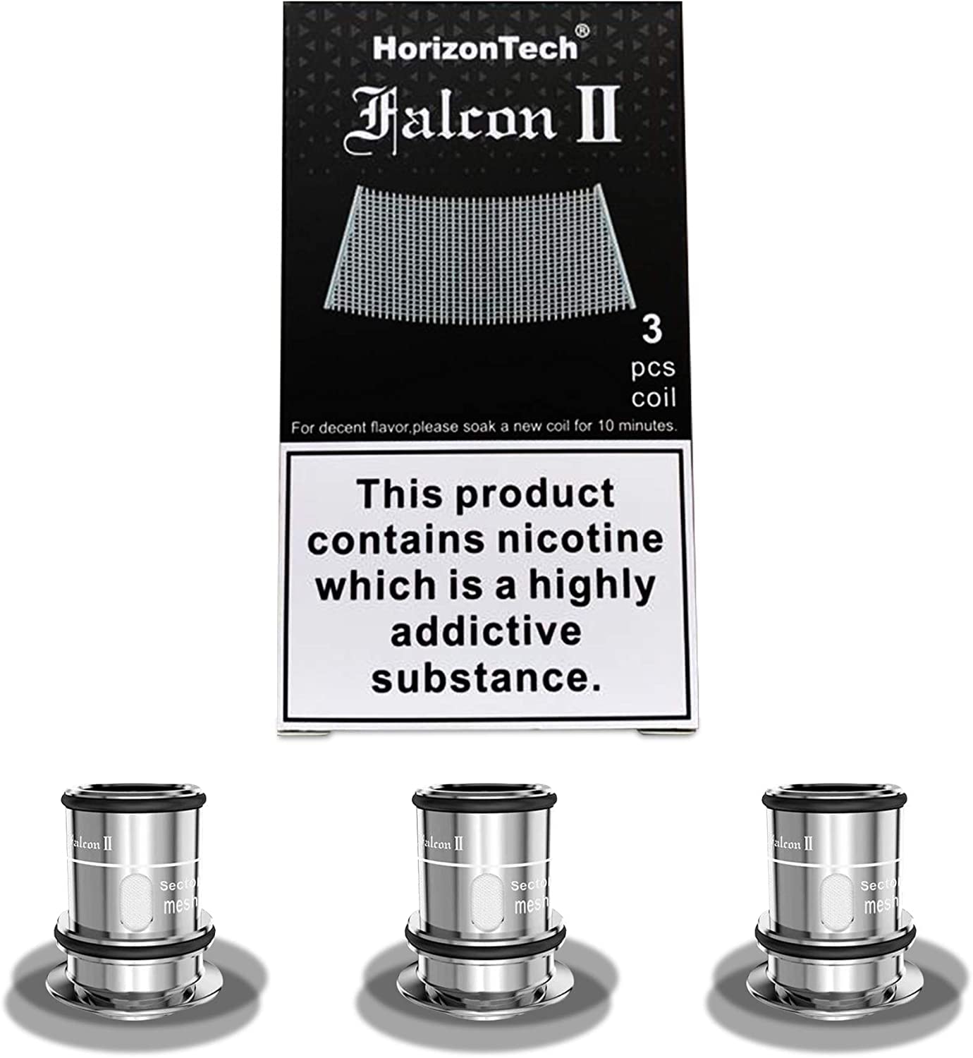 TVDC HorizonTech Falcon 2 Sector Mesh Coils 3 Pack