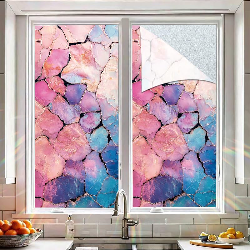 Película Decorativa Para Ventana Privacidad 17.7x39.3 Pulg miniatura 5