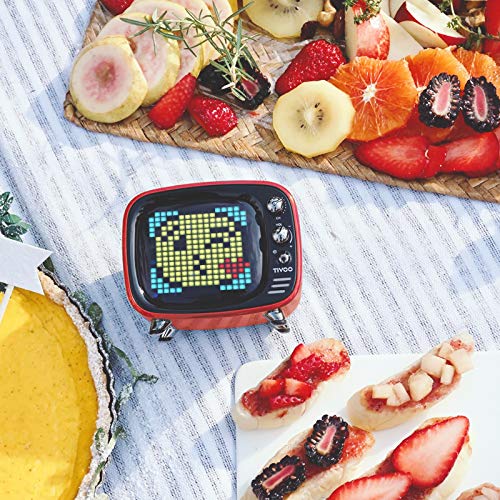 Divoom Tivoo Retro Bluetooth luidspreker - Pixel Art DIY Box, RGB programmeerbaar 16X16 LED, ondersteuning Android & iOS… - Image 7