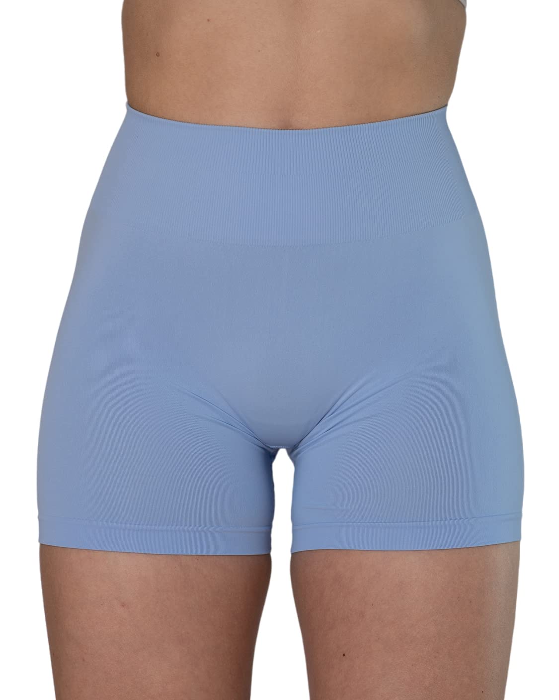 AUROLA Aurola Dream Workout Shorts Women - Shorts - Doux - Femme | Contrôle du ventre, pas de couture avant, non transparent, entrejambe à soufflet, entrejambe de 10,2 cm, doux, compression
