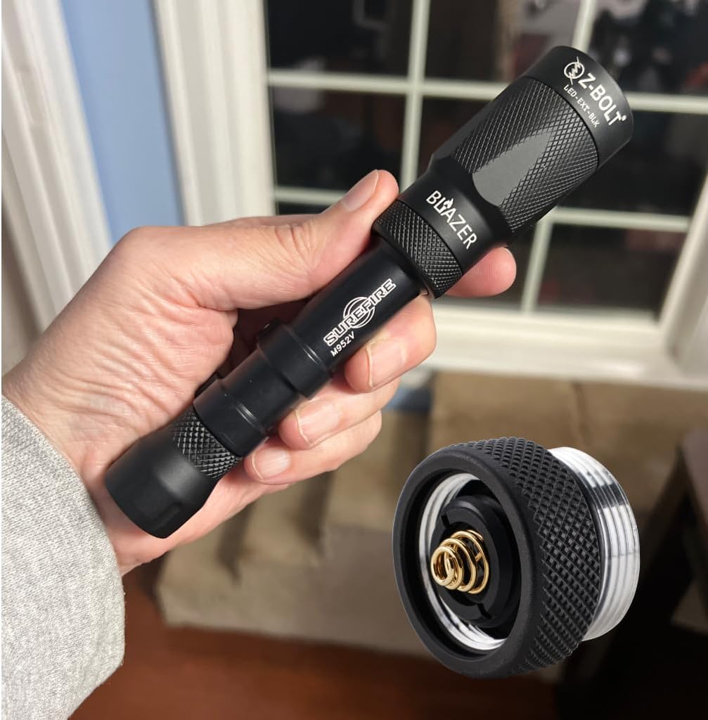 LED Light Head (FDE) & 600/M600 Adapter - Replaces SF KE2-B Light Head - Water Resistant, Shock Resistant, 200 Meter Beam Throw