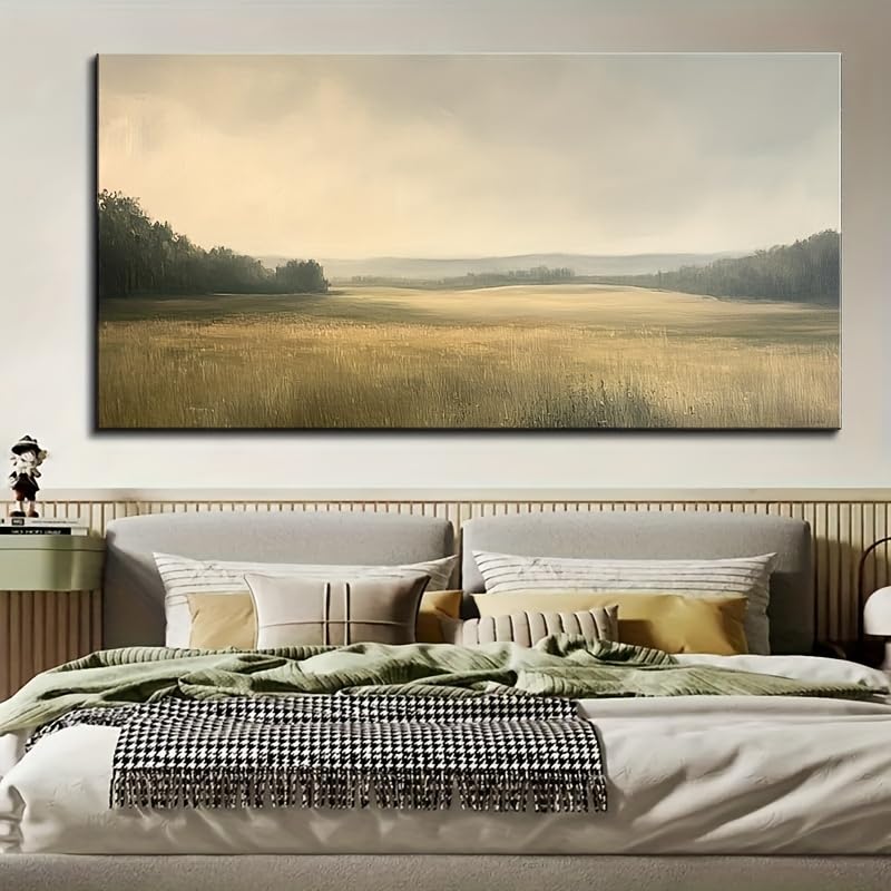 Tableau sur toile paysages sauvages rustiques nature format 70x140cm