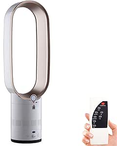 HURRISE Ventilateur De Bureau Refroidisseur D'air à Ions Négatifs Mini