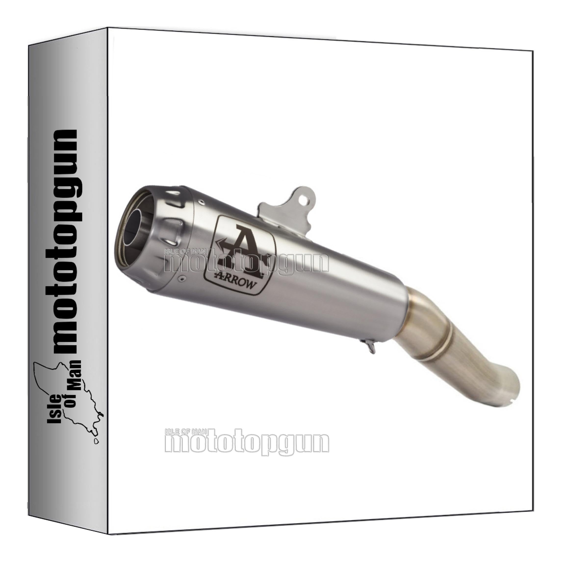arrow 71831PRI scarico omologato pro-race nichrom compatibile con yamaha mt03 mt-03 2018 2019 mototopgun