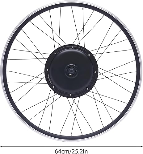 Miniatura 4 de Kit de motor de bicicleta eléctrica, 1000 W 48 V, rueda delanteratrasera, potente motor de conversión de bicicleta eléctrica, kit de motor de cubo