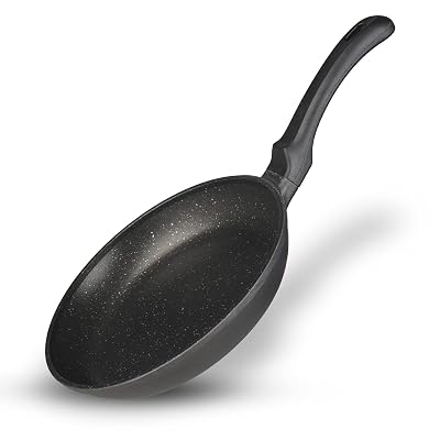 Bergner Senator Die-Cast Non-Stick Frypan, 24cm, 1.75 Litres, , Black (Aluminium)