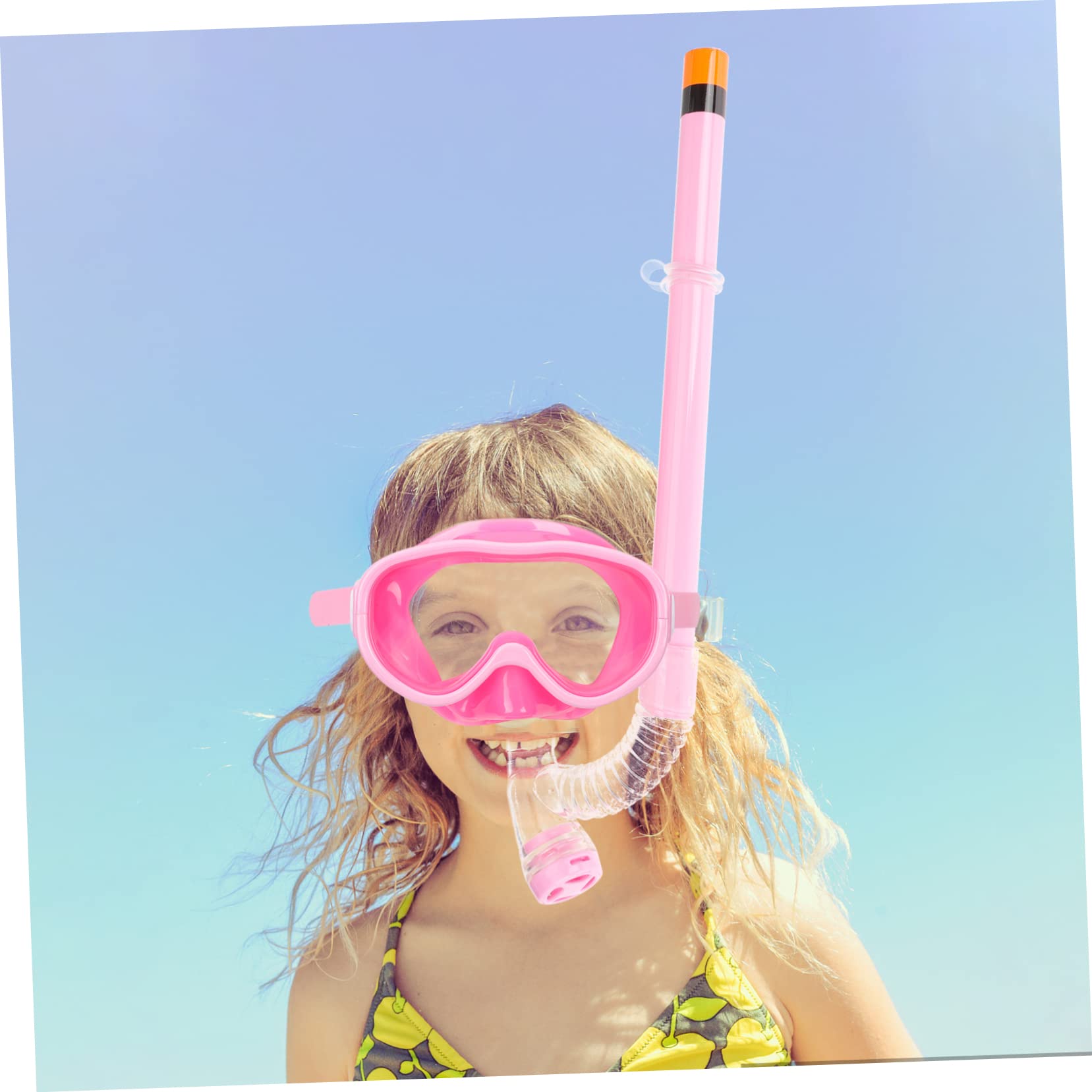 VANZACK 2juegos De Buceo para Equipo De De Gafas y Tubo Diseño Ergonómico De Alimenticio Anti- Cómodo para Piscina y Playa