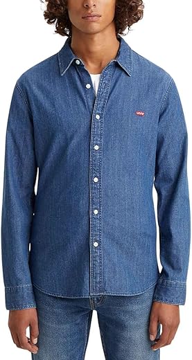 Levi's Long-Sleeve Battery Housemark Slim Men's Shirt