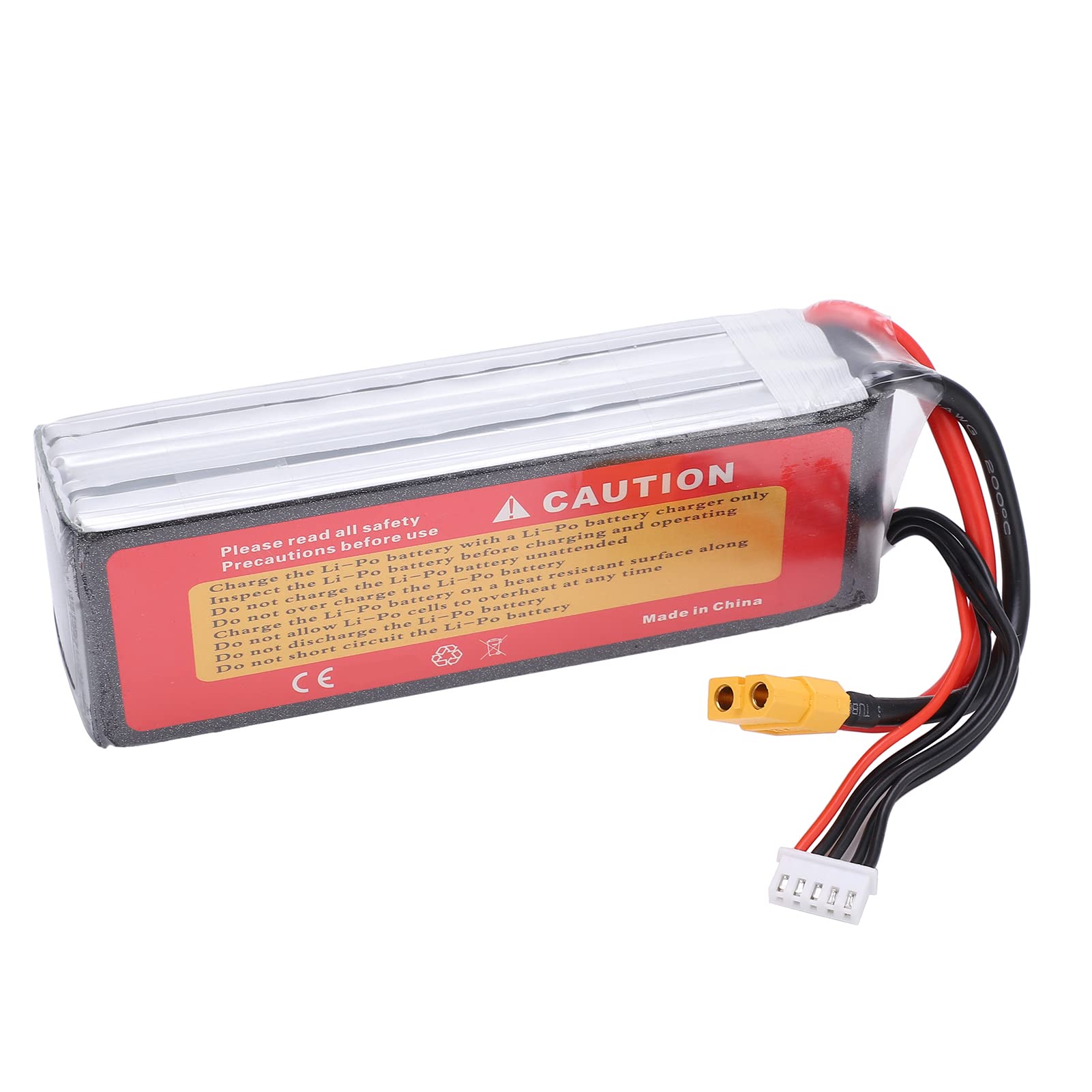 5000 MAh 40C 4S XT60 Wtyczka Bateria Litowa, Bardzo Długie Godziny Pracy Wysokowydajna Bateria Lipo do Samolotów FPV Racing Drone RC Quadcopter