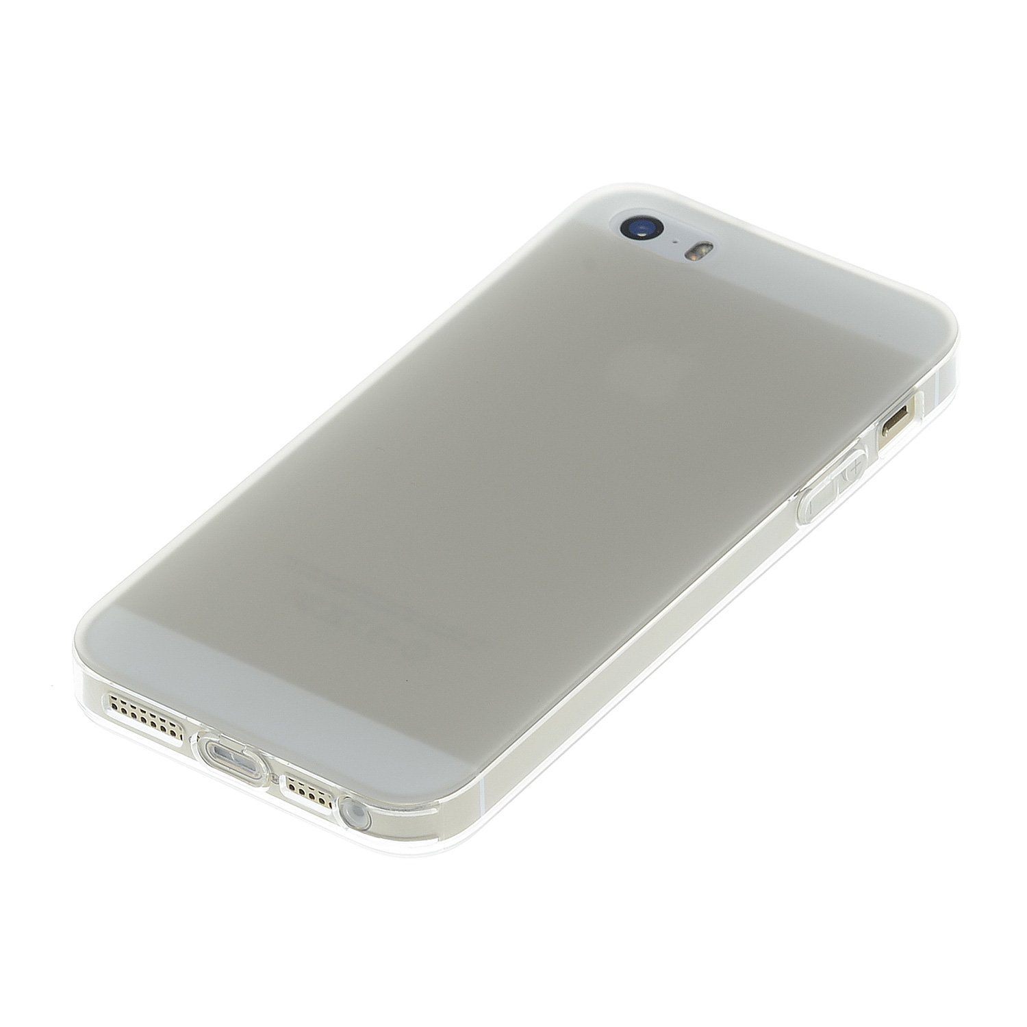 TPU Case iPhone 5 5S SE Silikon Hülle Schale Cover MattClear Staubschutz Schwarz TPU Case iPhone 5 5S SE Silikon Hülle Schale Cover MattClear Staubschutz Schwarz