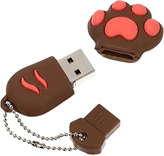 BESTOYARD Garra De Gato Disco U De Velocidade Drives USB Pen Drive USB Pen Drives Disco Flash Zoa Animal Unidade USB Flash Stick De Memória Pata De Gato Pen Drive Pvc USB Stick Caneta