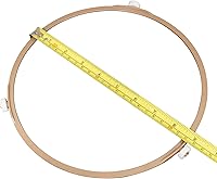 Vista 3 de Choice Parts WB06X10625 - Anillo de soporte para bandeja de mesa giratoria de vidrio para microondas GE