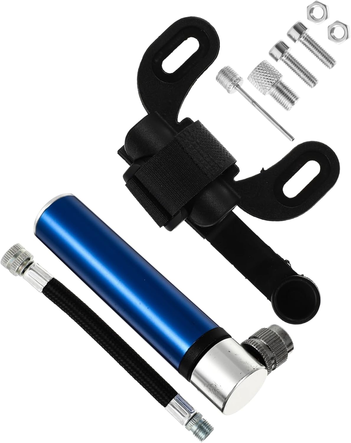 Portable Bike Air Pump Aluminum Alloy Mini Inflator for Balls