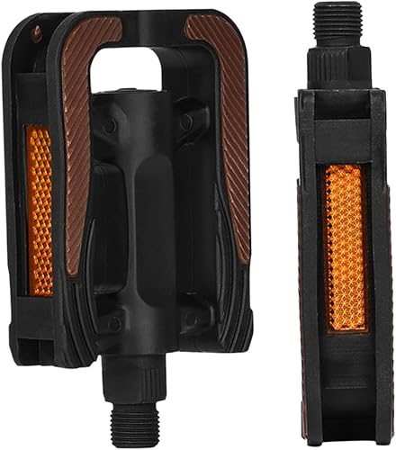 BRIGHTFUFU 1 par de niños y bicicletas Rodamientos de bolas para niños Pedal de rodamiento de bicicleta de poliamida Pedales de bicicleta de montaña