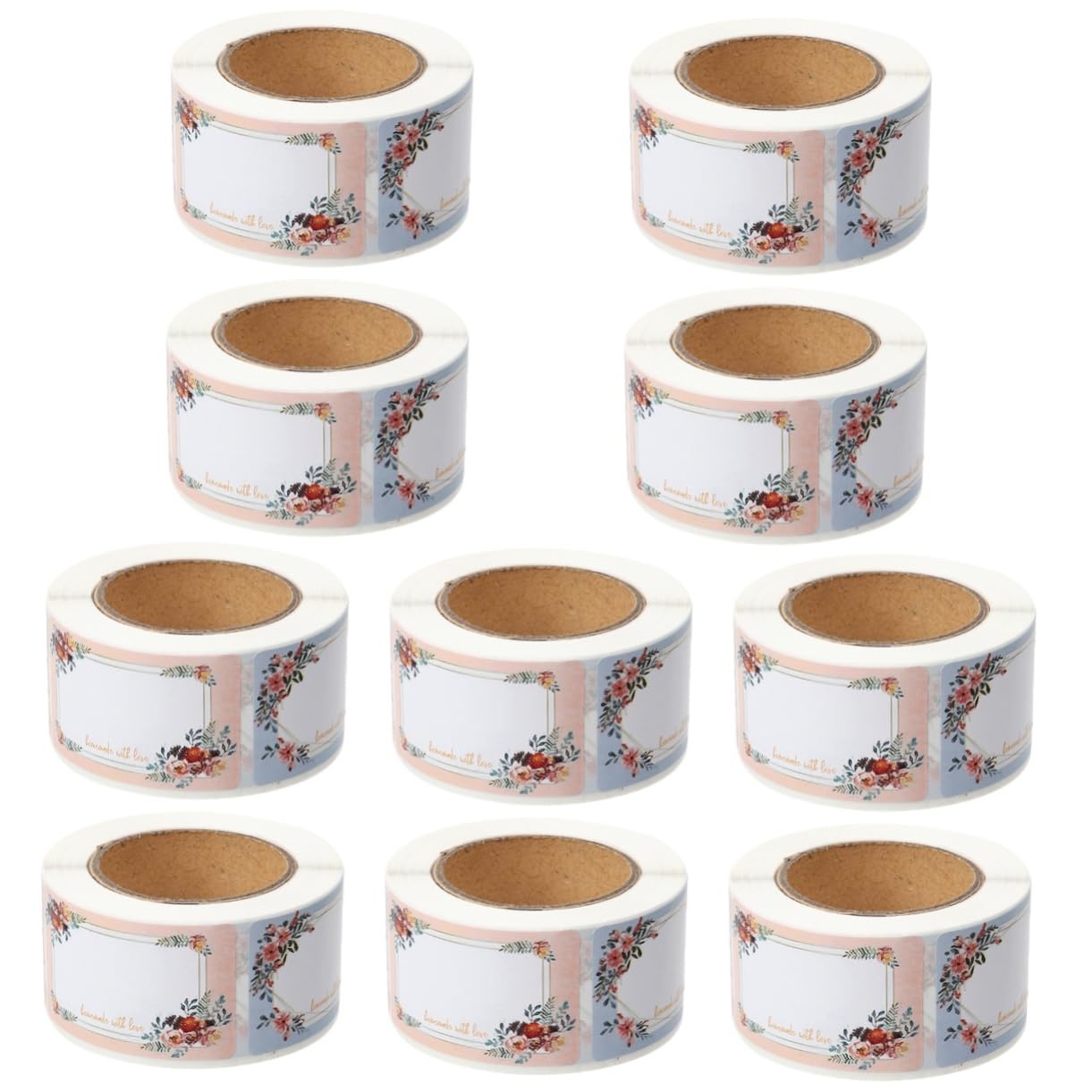Lurrose 5 Ensembles Autocollant De Nom Étiquettes De Classification Collantes Étiquettes Inscriptibles Autocollants De Documents Classification Stickers Papier 2 Rouleaux * 5