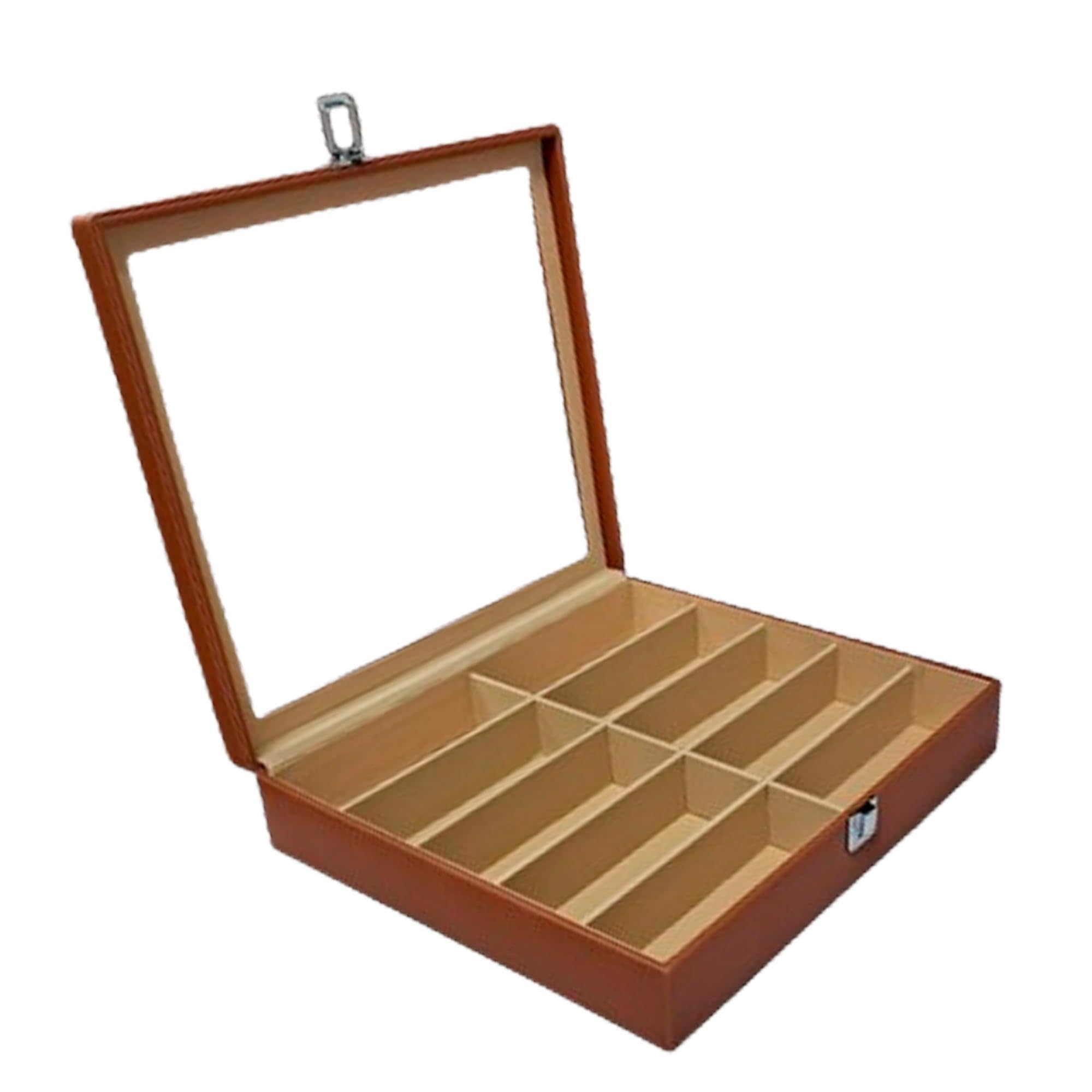 PU Leather Croco Print For Men And Women Premium Sunglasses,Goggles And Eyeglasses Storage,Organizer Box Case