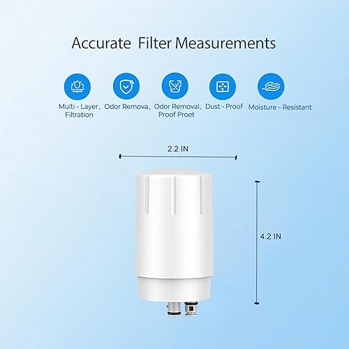 Miniatura 2 de Paquete de 2 cartuchos de filtro de grifo, repuesto para filtro de grifo Brita 36311 en el sistema de filtración de agua del grifo, filtros de
