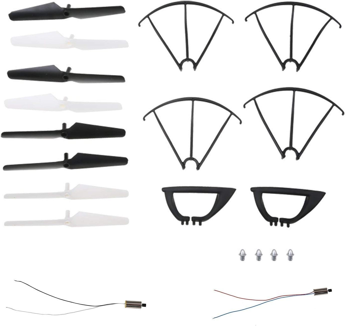 Bynurdda Holyton Spare Parts Crash Pack Accessories Kits for Holy Stone HS200 RC Drone Quadcopter