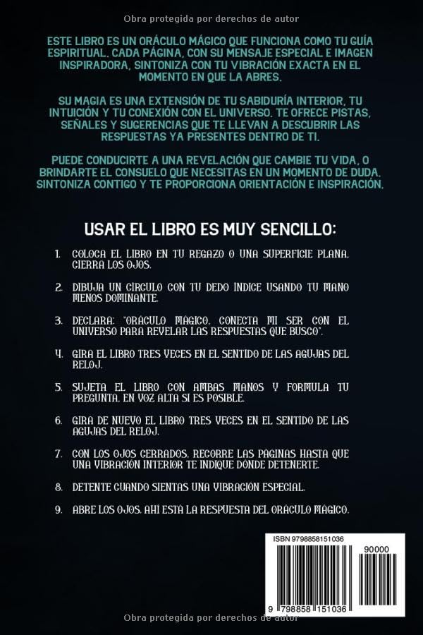 Vista 2 de Tú Preguntas al Libro Mágico. Él Responde... Mensajes del Oráculo de la Sabiduría y del Universo para ti (Spanish Edition)