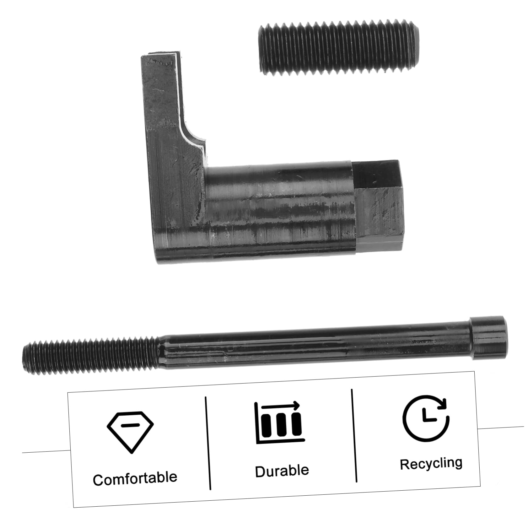 Strumento di Rimozione Iniettore Auto 6.7l 2011-2018 Acciaio | Nero, Alta Resistenza, Rimozione senza Danni, Kit per Motore Diesel Veicolo Commerciale Stile Casuale