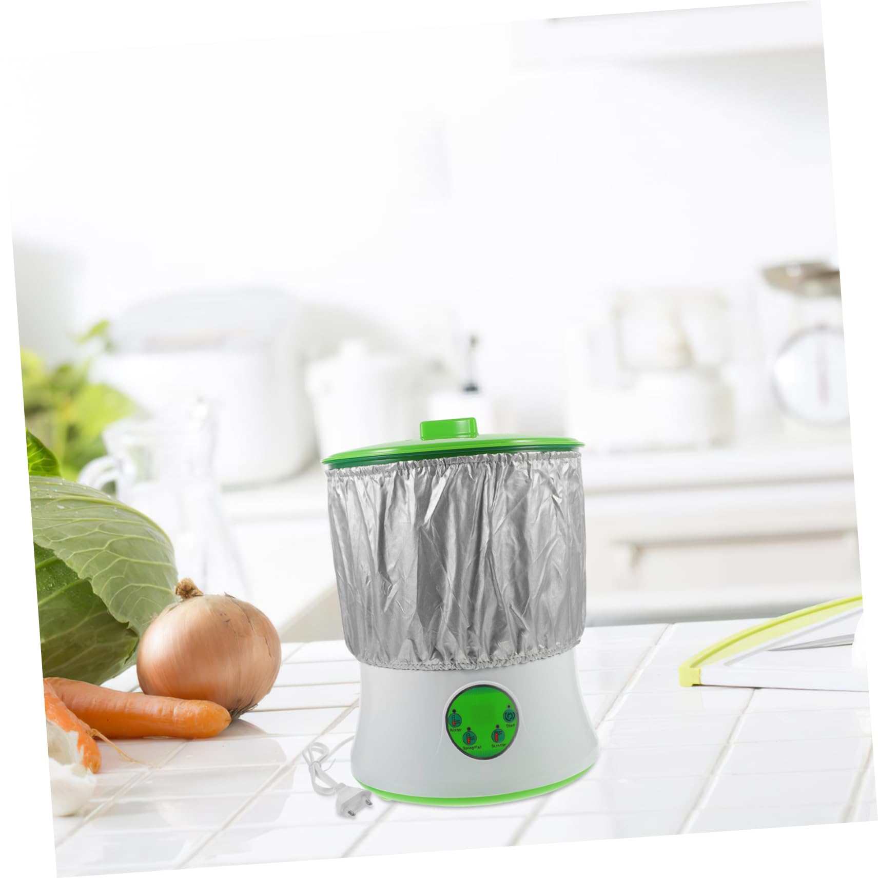 Toddmomy 20w Machine à Germer Les Haricots à Double avec Contrôle par Micro-Ordinateur et Système de Circulation Eau Automatique