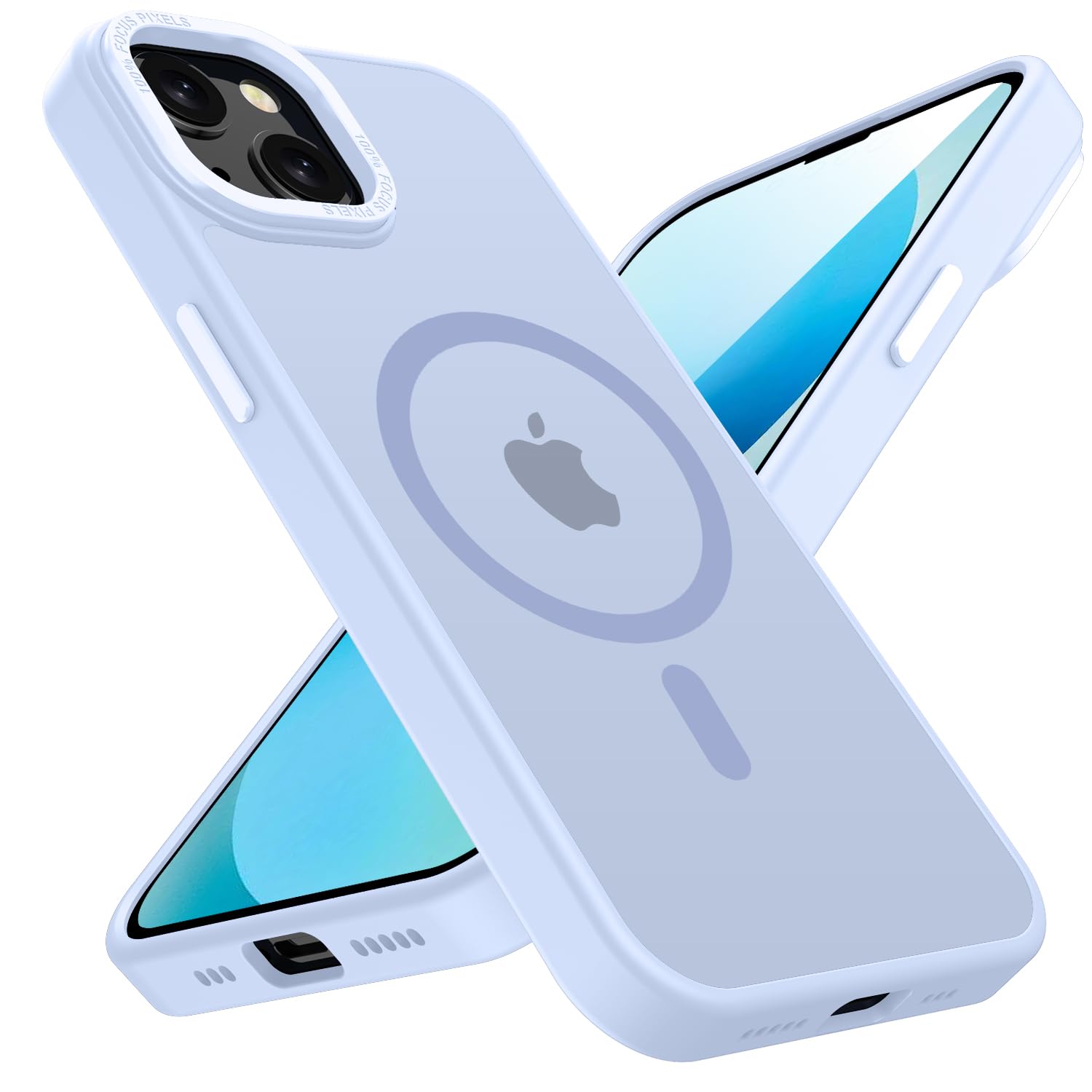 Coque iPhone 13 mini MagSafe KPPIT Yuanfeng bleue