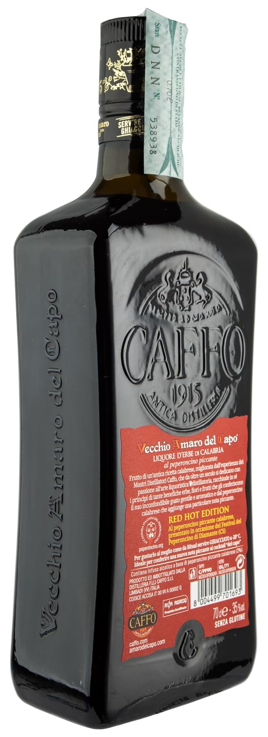 Vecchio Amaro del Capo Caffo Liquore Red Hot Edition 35% Vol. 0,7l