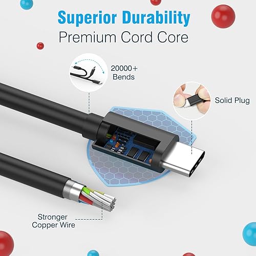 Miniatura 6 de Controller Charging Dock for Nintendo Switch Joycon, MARSDOCK Charger Station Compatible with Switch OLED JoyCon, Controller Charger Stand Station