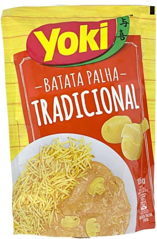 Yoki Potato Sticks oz Batata Palha 100g, 3.5 Ounce