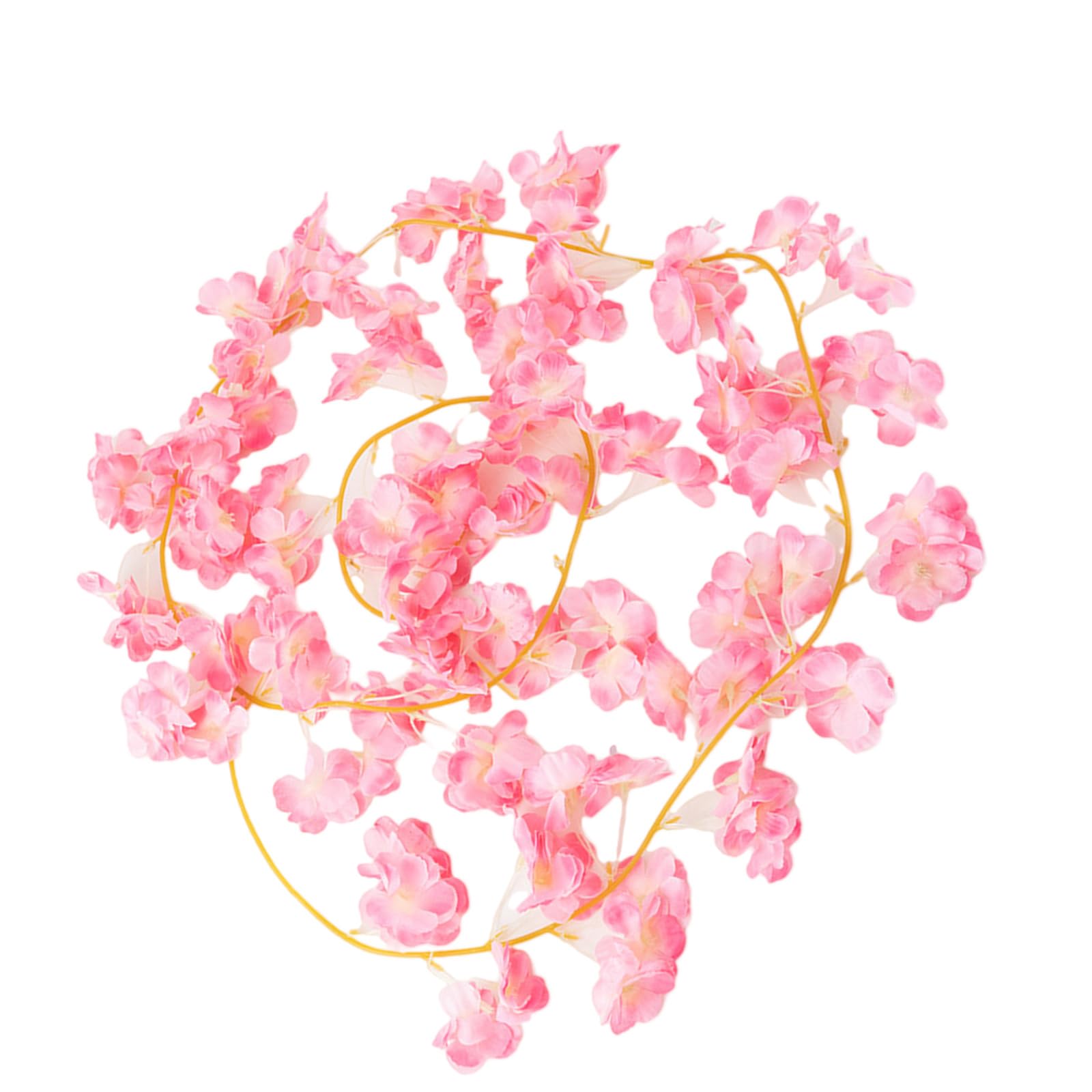 Kalttoy Realistic Silk Cloth Artificial Vine for Wedding Backdrops Decoration Flexible Party Greeneries Design Artificial Vine Garlands Wedding Decors