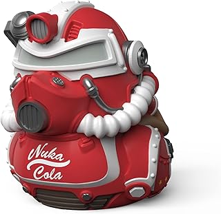 TUBBZ Boxed Edition Nuka Cola T-51 Collectable Vinyl Rubber Duck Figure - Official Fallout Merchandise - Thriller TV & Video Games