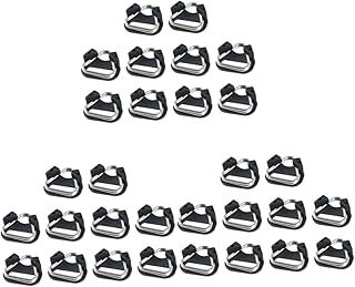 OSALADI 30 Pcs Camera Strap Triangle Ring Stainless Steel Buckle Camera Rings Camera Strap Ring Camera Strap Lugs Camera Strap d Rings Triangular Split Rings Adapter Micro Single