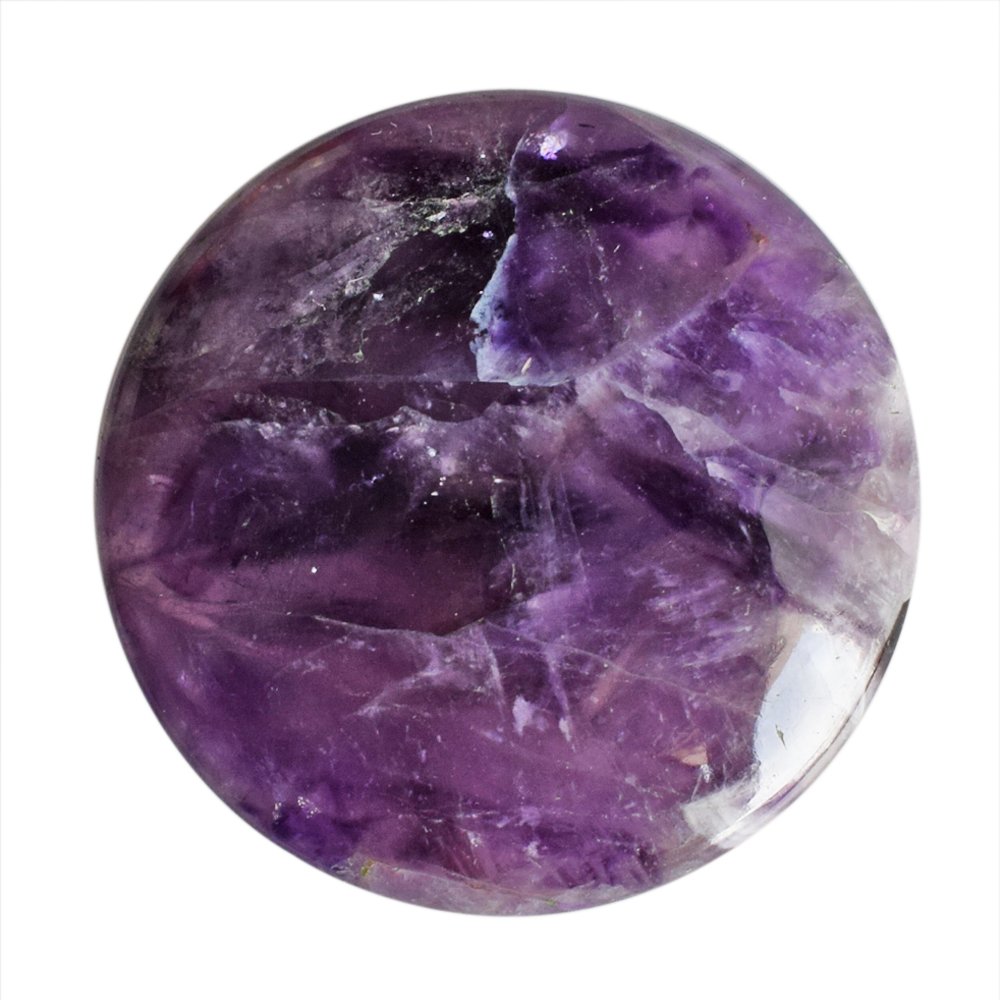 Améthyste naturelle cabochon pour fabrication bijoux vertus maux de tête