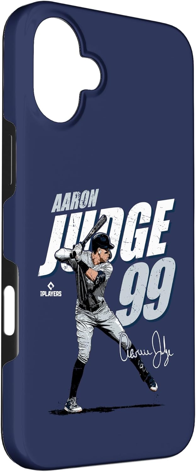 Aaron Judge | New York Y | MLB Players Baseball | MLBJUD3001 Case for iPhone 16 Plus