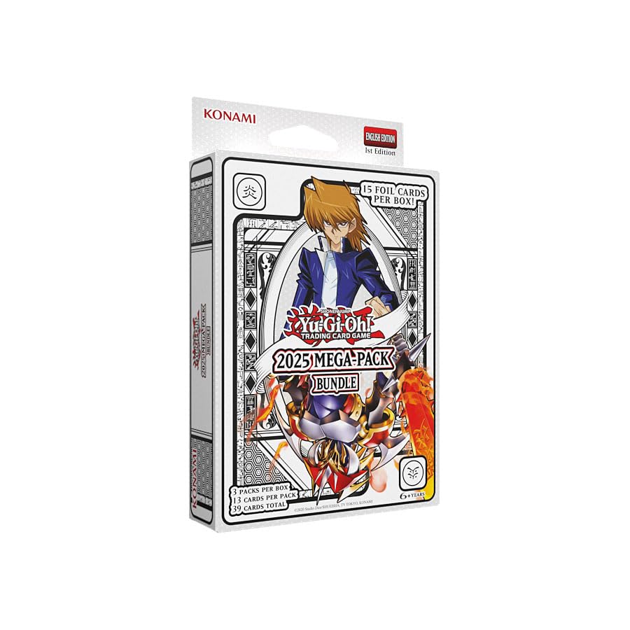 EU英語版Yu-Gi-Oh! Mega Pack Tuckbox 2025 3箱 Amazon.com: Yu-Gi-Oh! CCG 2025 Mega Pack Bundle Tuck Box (Random
